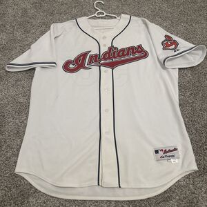 Cleveland Indians Joe Borowski Signed Majestic Home Jersey Men’s Size 52